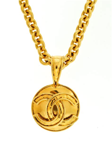 chanel necklace logo fake|authentic vintage chanel jewelry.